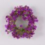 Corona de gypsophila artificial LITAGO, violeta, Ø 20 cm