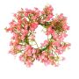 Corona de flor artificial gypsophila LITAGO, rosa-rosa, Ø 20 cm