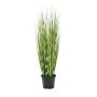 Hierba artificial de miscanthus sinensis ZAVIAN, verde-amarillo, 90cm