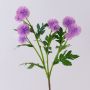 Rama artificial de cardo TRAUDLINDE, lila, 55cm, Ø3-4cm