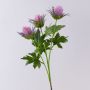 Rama artificial de cardo noble ERKENHILDE, lila, 65 cm