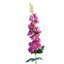 Flor artificial espuela de caballero ZIRKAN, fucsia, 75 cm