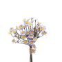 Ramo de flores artificiales crisantemos pequeños WEMKE, azul claro-lila, 35 cm, Ø 13 cm