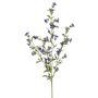 Rama decorativa de campanilla AIMI, morado oscuro y blanco, 120 cm, Ø 3-5 cm