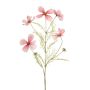 Cesta decorativa artificial BELIAH, rosa, 75 cm