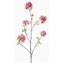 Rama artificial de cerezo ornamental SLIRKO con flores, rosa oscuro, 115 cm