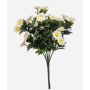 Marguerita artificial DRUMIX en varilla, crossdoor, blanca, 28 cm