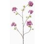 Rama artificial cerezo ornamental SLIRKO con flores, lila claro, 115 cm