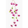 Rama artificial buganvilla NEMOR con flores, violeta, 110 cm