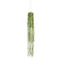 Colgante artificial Rhipsalis SNOLTA en maceta decorativa, verde, 120 cm
