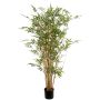 Planta artificial de bambú KEAO, cañas de bambú auténticas, 120 cm