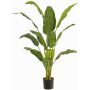 Palmera artificial Árbol del viajero UONFYN, verde, 130cm