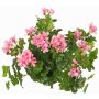 Geranio artificial MIA en varilla, rosa claro, 40cm, Ø5-8cm