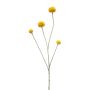 Ramita artificial «RILADA», amarilla, 70 cm