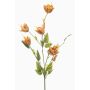 Rama decorativa de flor de ajedrez WALTOR, amarillo-naranja, 85 cm