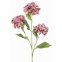 Rama artificial de hortensia GRACELYN, melocotón-lila, 75 cm