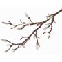 Rama de magnolia artificial ASANI, blanco, 70cm, Ø1-2cm