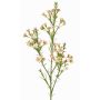 Rama decorativa de flor de cera FRINDALS, rosa claro-blanco, 65cm, Ø1,5-2cm