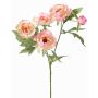 Rama artificial de peonía LARDUAN, Eco Collection, rosa-blanco, 60cm, Ø7cm