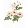 Rama artificial de peonía LARDUAN, Eco Collection, rosa pálido-blanco, 60cm, Ø7cm