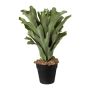 Planta artificial helecho FROHEL, maceta decorativa, verde, 45 cm