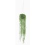 Cesta colgante con senecio artificial COSIMA, tiesto decorativo, verde, 70cm