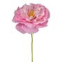 Flor decorativa clavel PURKIF de papel, rosa, 45 cm