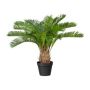 Palmera artificial Cycas ZULEY en maceta decorativa, 60 cm