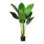 Planta artificial Strelitzia DREVORA, verde, 120 cm