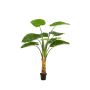 Planta artificial Alocasia Calidora NICAS, maceta decorativa, verde, 160 cm