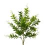 Hierba artificial espino cerval LASTAS en varilla, frutos, verde-blanco, 35 cm