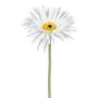Flor decorativa Gerbera FELISY, blanca, 65 cm