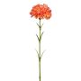 Flor decorativa clavel ZENDIA, naranja, 45 cm