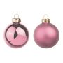 Bola de árbol de Navidad CLARIBELLE, mate-brillante, 30 unidades, rosa antiguo, Ø 6 cm