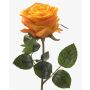 Rosa sintética SIMONY, amarillo-naranja, 45cm, Ø8cm
