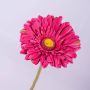 Gerbera con tallo sintética LUCILLA, fucsia, 60cm, Ø11cm