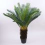 Palmera artificial Cycas WERFLI en maceta decorativa, 110cm