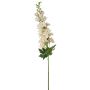 Flor artificial de espuela de caballero ZIRKAN, crema, 75 cm