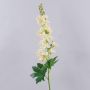 Flor artificial de espuela de caballero ZIRKAN, crema, 75cm, Ø9cm