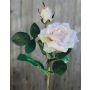 Rosa artificial SINJE, rosa pálido, 35cm, Ø9cm