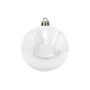 Bola de árbol de Navidad CANELA, blanco brillante, Ø20cm