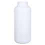 Jarrón de mesa SIARA de vidrio, blanco-mate, 35cm, Ø15cm