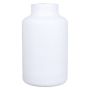 Jarrón de mesa SIARA de vidrio, blanco-mate, 25cm, Ø15cm
