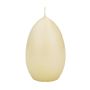 Velas de Pascua LEONITA, crema, 12 cm, 8 cm, 40 h - Fabricadas en Alemania