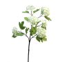Rama artificial de viburnum WEIWAN, crema, 60cm
