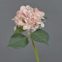 Hortensia artificial FUXIANG, rosa-crema, 50cm
