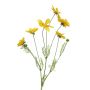 Rama artificial de cosmos BAILING, amarillo, 90cm