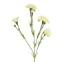 Clavel artificial AHONG, crema, 60cm