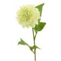 Dahlia artificial WANRU, crema, 50cm