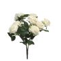 Rosal artificial KAILIN en varilla de ajuste, crema, 40cm